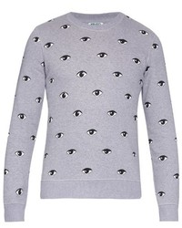 Kenzo Eye Print Cotton Sweatshirt