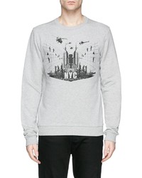 Fashion To Max New York City Skyline Print Sweatshirt
