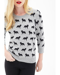 Forever 21 Fox Parade Sweater
