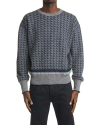 Givenchy Geo Pattern Wool Sweater