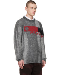A-Cold-Wall* Gray Jacquard Sweater