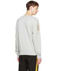 Alexander McQueen Grey Bullion Sweatshirt