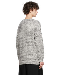 Isabel Benenato Grey Cotton Sweater