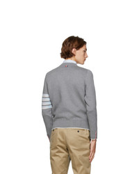 Thom Browne Grey Hector Icon Sweater