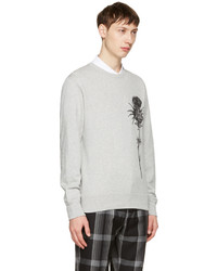 Alexander McQueen Grey Thistle Sweatshirt