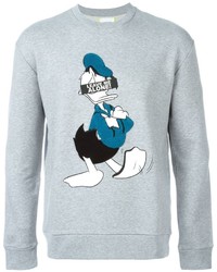 Iceberg Donald Duck Appliqu Sweatshirt