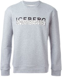 Iceberg Logo Print Sweatshirt