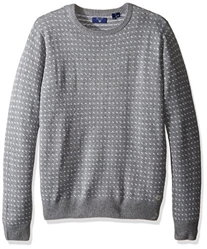 Gant Jacquard Crewneck Sweater, $163 | Amazon.com | Lookastic