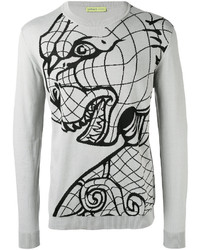 Versace Jeans Tiger Print Sweatshirt