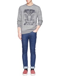 Paul Smith Jeans Tribal Animal Cotton Sweatshirt