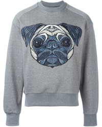 Juun.J Embroidered Dog Sweatshirt