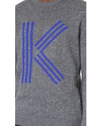 Kenzo K Intarsia Lambswool Sweater