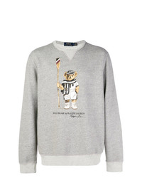 Polo Ralph Lauren Logo Bear Print Sweater