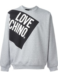 Love Moschino Love Print Sweatshirt