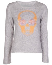 Lucien Pellat-Finet Lucien Pellat Finet Skull Graphic Sweater