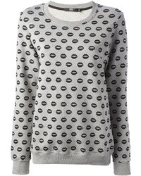 Markus Lupfer Lip Printed Sweatshirt
