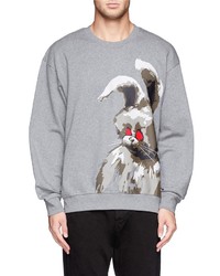 McQ by Alexander McQueen Mcq Alexander Mcqueen Bunny Print Sweatshirt