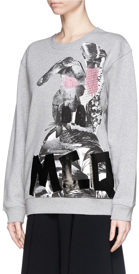 Alexander mcqueen cheap rabbit sweatshirt