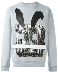 McQ by Alexander McQueen Mcq Alexander Mcqueen Electro Bunny Print Sweatshirt