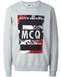 McQ by Alexander McQueen Mcq Alexander Mcqueen Logo Print Sweatshirt