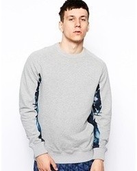 MHI Maharishi Sweatshirt With Contrast Side Panels