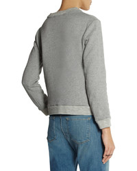 Michael Van Der Ham Michl Van Der Ham Printed Cotton Sweatshirt