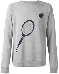 Monsieur Lacenaire Tennis Print Sweatshirt