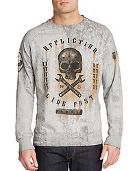 Affliction On The Tracks Long Sleeve Pullover