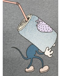 Paul Smith Reverse Shoulder Mouse Print Sweatshirt