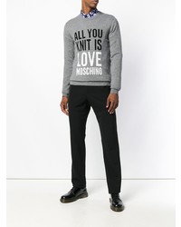 Love Moschino Slogan Sweater