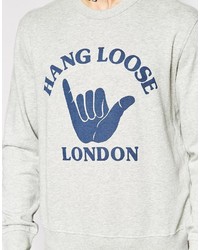 YMC Sweatshirt With Hang Loose London Print