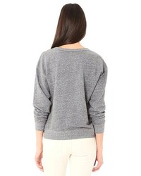 AG Jeans The New Wave Sweatshirt Heather Grey
