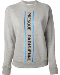 Tre Ccile Presque Parisienne Print Sweatshirt