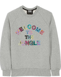 Markus Lupfer Welcome To The Jungle Cotton Terry Sweatshirt