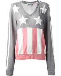 Wildfox Couture Wildfox Stars And Stripes Print Sweatshirt