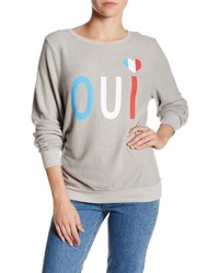 Wildfox Couture Wildfox Oui Pullover