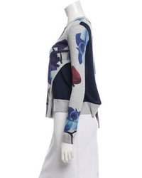 Yigal Azrouel Yigal Azroul Orchid Printed Sweater