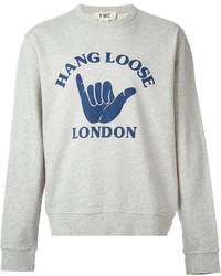 YMC Hang Loose Print Sweatshirt