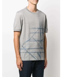 Brioni Abstract Print T Shirt