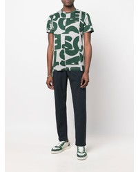 Lacoste All Over Logo Print T Shirt