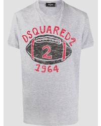 DSQUARED2 American Football Print T Shirt