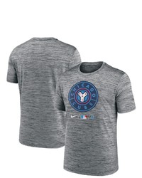 Nike Anthracite Chicago Cubs 2021 City Connect Practice T Shirt At Nordstrom