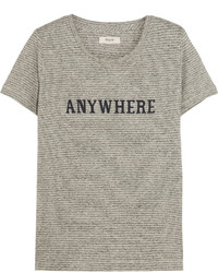 Madewell Anywhere Printed Hemp And Cotton Blend Jersey T Shirt