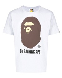 A Bathing Ape Ape Head Print Short Sleeve T Shirt