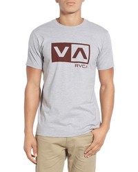 RVCA Balance Box Graphic Crewneck T Shirt