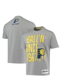 BALL-N Balln Heathered Gray Indiana Pacers Since 1967 T Shirt In Heather Gray At Nordstrom