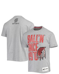 BALL-N Balln Heathered Gray Portland Trail Blazers Since 1970 T Shirt In Heather Gray At Nordstrom