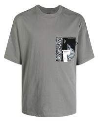 Musium Div. Bandana Print Detail T Shirt