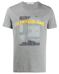 Calvin Klein Jeans Basketball Photo Print T Shirt