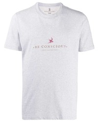 Brunello Cucinelli Be Conscious Short Sleeved T Shirt